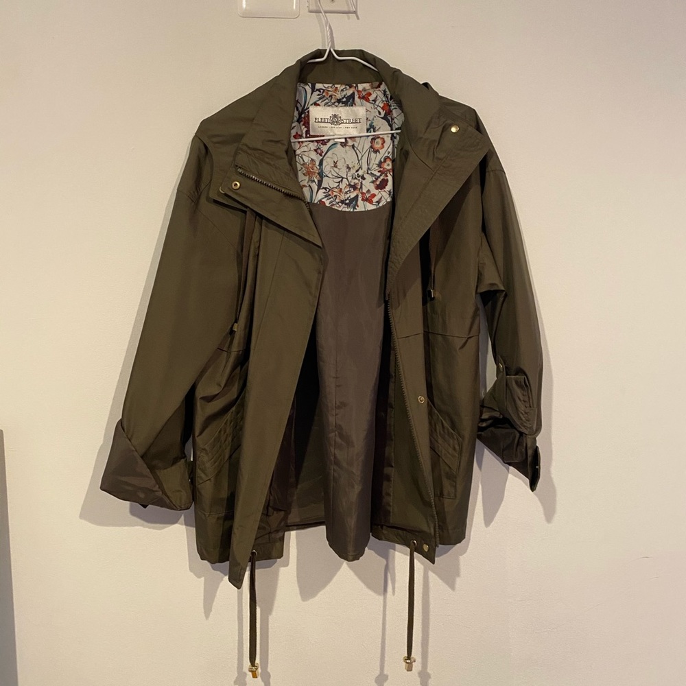 Hunter Green Fleetstreet Utility Jacket
